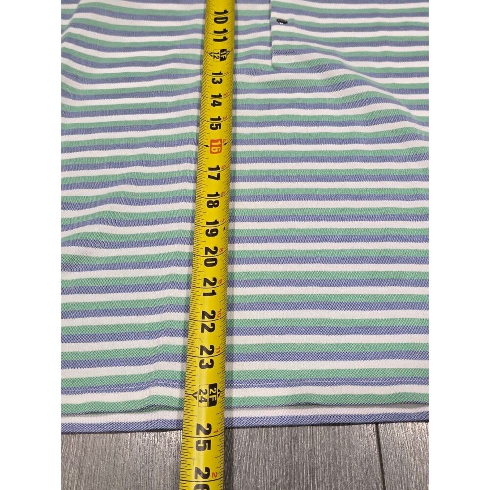 Polo Golf Ralph Lauren Top Women's Small Tailored Fit Striped Snap M A004955 - Picture 2 of 12